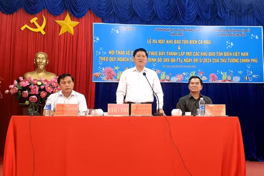 Bàn giải pháp thúc đẩy thành lập mới các Khu bảo tồn biển ở Việt Nam