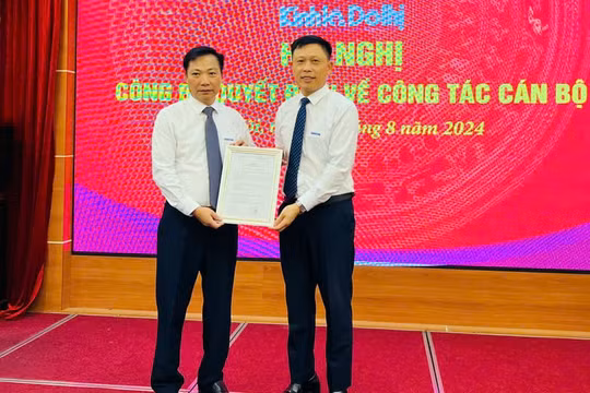 Ông Nguyễn Anh Đức được bổ nhiệm lại chức vụ Phó Tổng Biên tập Báo Kinh tế & Đô thị