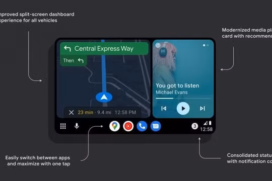 Google ra mắt giao diện mới cho trợ lý ảo trên Android Auto