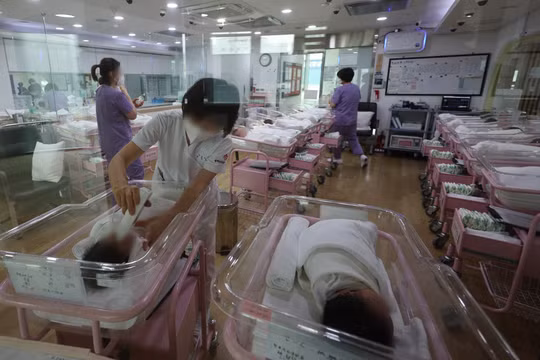 Dịch vụ chăm sóc trẻ ở Hàn Quốc bùng nổ dù tỷ lệ sinh giảm kỷ lục