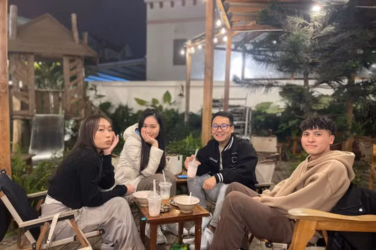 Không gian quán cà phê xanh 'độc nhất vô nhị' tại TP Hải Dương