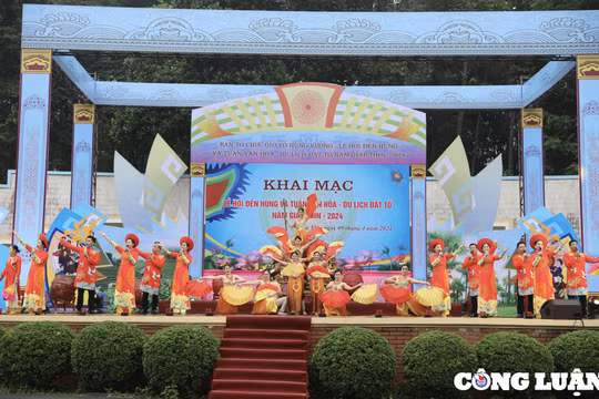 Phú Thọ: Khai mạc Lễ hội Đền Hùng và Tuần Văn hóa - Du lịch Đất Tổ năm Giáp Thìn - 2024