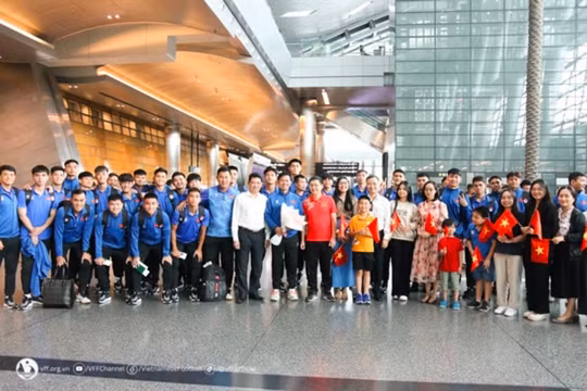 U23 Việt Nam đến Qatar, sẵn sàng chinh phục U23 châu Á 2024