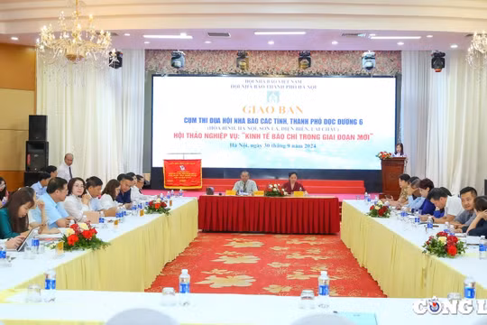 Hội Nhà báo các tỉnh, thành phố dọc quốc lộ 6 chia sẻ kinh nghiệm nâng cao chất lượng hoạt động