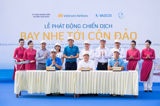 Vietnam Airlines phát động chiến dịch “Bay nhẹ tới Côn Đảo”