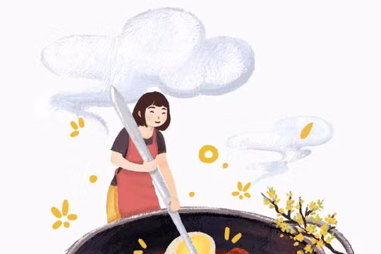 Tết về thương nhớ chả phòng