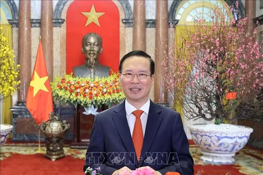 Thông điệp chúc Tết Giáp Thìn 2024 của Chủ tịch nước Võ Văn Thưởng