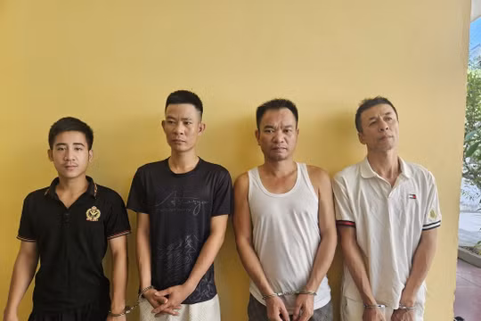 Bắt 4 đối tượng phạm tội ma túy tàng trữ vũ khí nóng ở Nghệ An