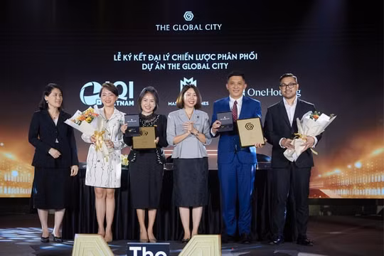 OneHousing kí kết hợp tác với Masterise Homes phân phối dự án tâm điểm The Global City