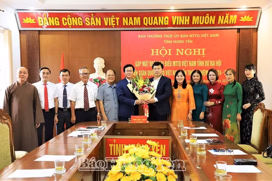 Hưng Yên có 12 đại biểu đi dự Đại hội đại biểu toàn quốc Mặt trận Tổ quốc Việt Nam lần thứ X
