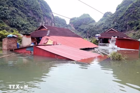 Hà Nội hỗ trợ 10 tỷ đồng các tỉnh Sơn La, Điện Biên, Hà Giang khắc phục hậu quả bão số 2