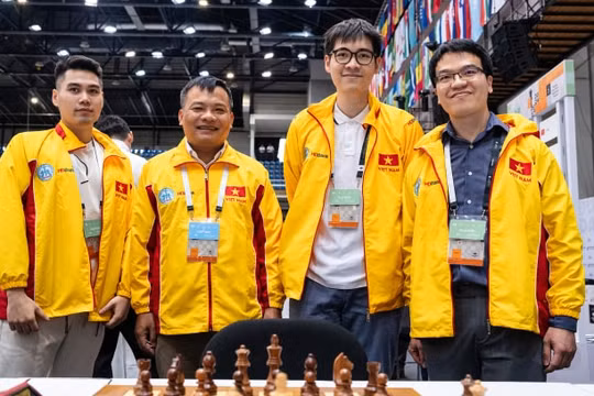 Việt Nam khép lại Olympiad cờ vua 2024 với dấu ấn từ Lê Tuấn Minh