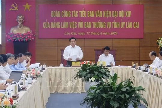 Lào Cai cần chú trọng quá trình chuyển đổi số, chuyển đổi xanh, bảo vệ môi trường sinh thái