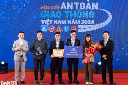 Báo Dân trí trao nhiều giải về sáng kiến an toàn giao thông Việt Nam năm 2024