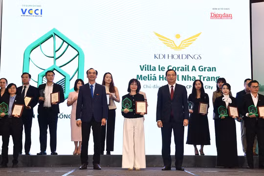 KDI Holdings nhận cú đúp giải thưởng tại chương trình bình chọn “ Dự án đáng sống 2024”