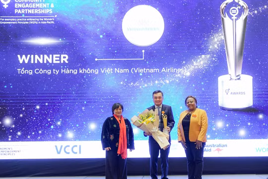 UN Women tôn vinh nỗ lực không ngừng của Vietnam Airlines vì bình đẳng giới
