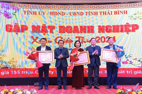 Thái Bình: Hơn 1.000 doanh nghiệp được thành lập mới trong năm 2023