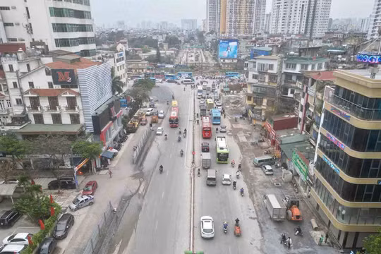 Hà Nội: Lộ trình mới nhất cho phương tiện lưu thông trên đường Giải Phóng, Kim Đồng