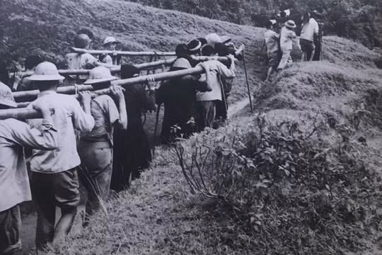 Thế trận hậu cần nơi lòng chảo Điện Biên