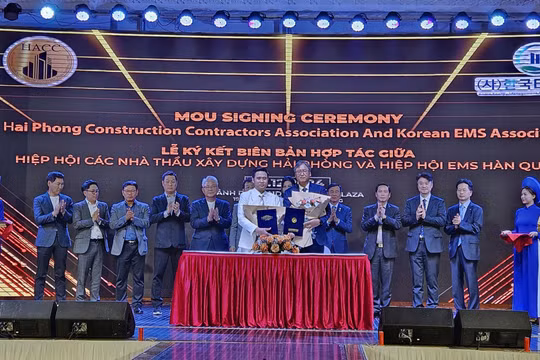 Ra mắt Hiệp hội các nhà thầu xây dựng Hải Phòng