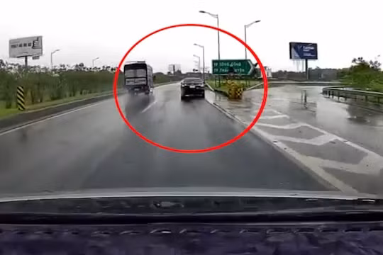 Cần xử lý nghiêm hành vi lái xe ô tô đi lùi trên cao tốc