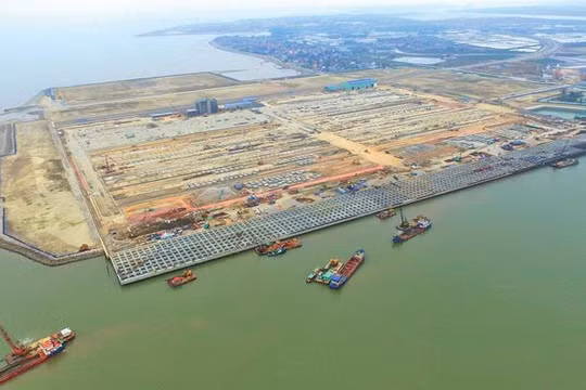 Khoảng 495 tỷ đồng đầu tư xây dựng công trình vũng quay tàu đoạn Lạch Huyện