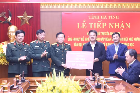 Hà Tĩnh tiếp nhận 44,5 tỷ đồng kinh phí hỗ trợ an sinh xã hội