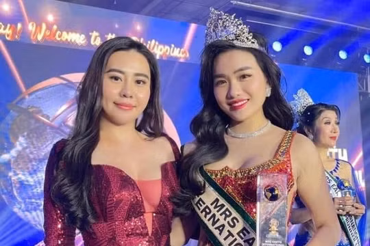 Vũ Thị Hoa - Chiến binh âm thầm đăng quang Mrs Earth International 2024