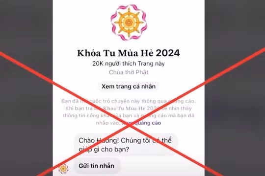 Sập bẫy khóa tu mùa hè, người phụ nữ bị chiếm đoạt 2,8 tỷ