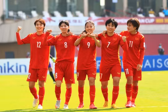 Đội tuyển nữ Việt Nam vẫn đứng đầu Đông Nam Á trên BXH FIFA