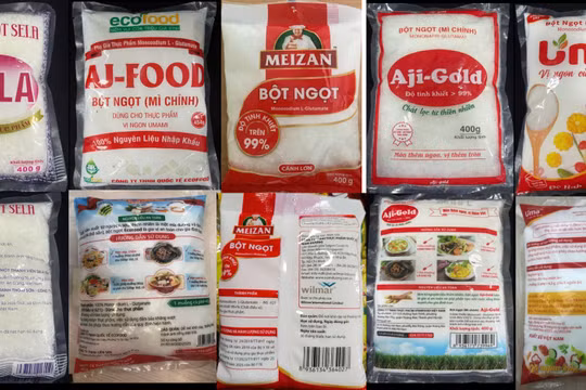 Lo ngại bột ngọt không rõ nguồn gốc xuất xứ tràn lan thị trường mùa cao điểm cuối năm
