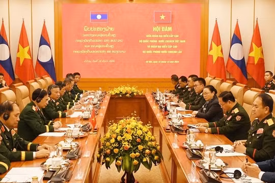 Hợp tác quốc phòng Việt Nam - Lào đạt những kết quả to lớn, thực chất