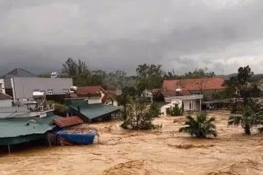 Quảng Ninh: Ảnh hưởng Hoàn lưu bão số 3 gây vỡ công trình thủy lợi