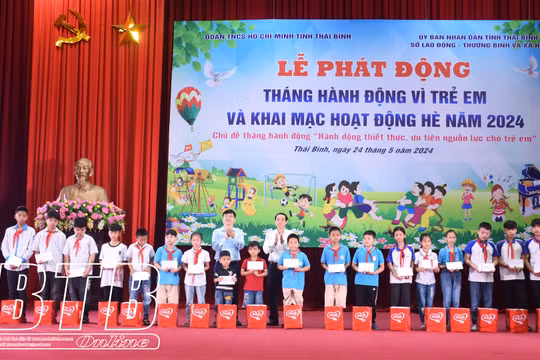 Thái Bình: Cam kết thực hiện mùa hè an toàn cho trẻ em