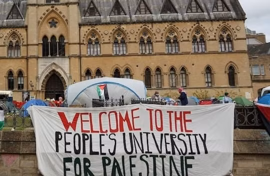 Sinh viên Đại học Oxford bị bắt giữ trong cuộc biểu tình ủng hộ Palestine