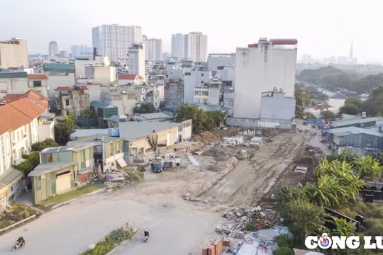 Nam Từ Liêm (Hà Nội): Dự án đường dài 1,4km, với tổng vốn hơn 250 tỷ đồng xin gia hạn lần 2