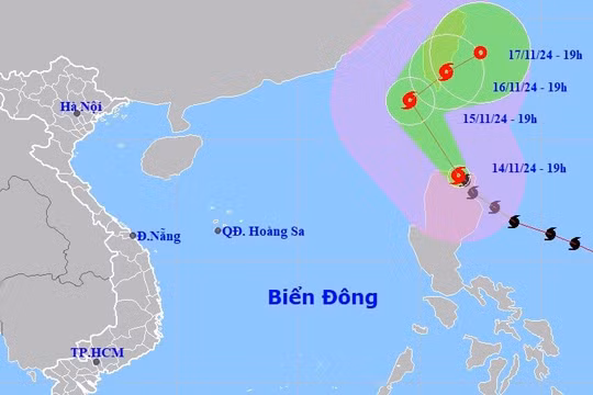 Ứng phó với bão Usagi: Quảng Ninh đến Bình Định phải thông báo tàu thuyền không đi vào vùng nguy hiểm