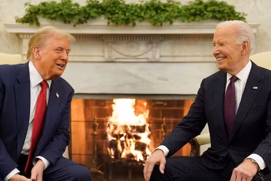 Hai ông Trump và Biden gặp nhau tại Nhà Trắng, hứa chuyển giao quyền lực suôn sẻ
