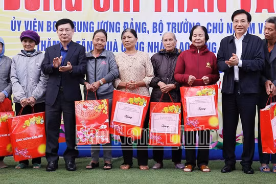 Nam Định: Chủ động hỗ trợ kịp thời hộ gia đình có nguy cơ thiếu đói trong dịp Tết 2024