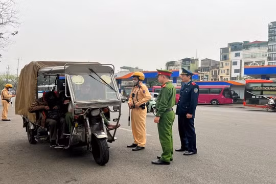 Hà Nội: Lập 5 tổ công tác đặc biệt xử lý vi phạm giao thông