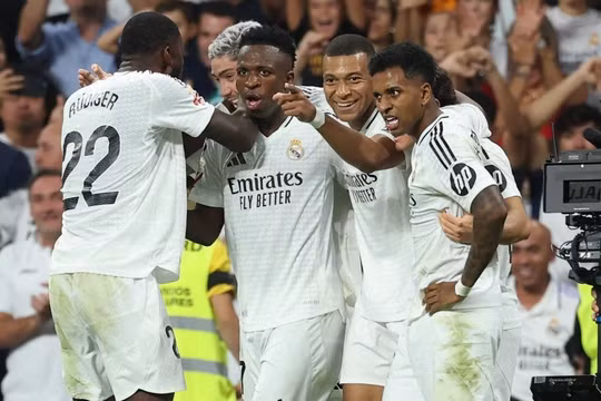 Mbappe tỏa sáng, Real Madrid thắng thuyết phục Betis ở La Liga