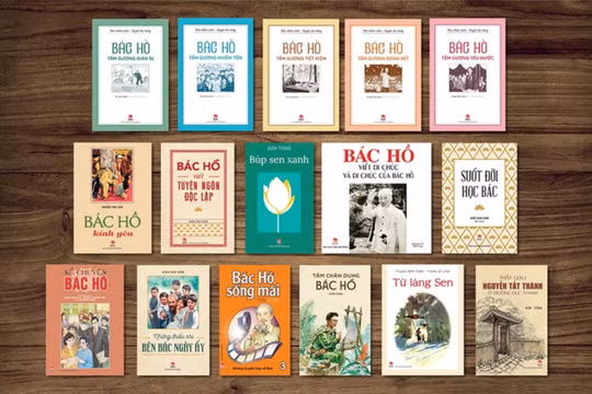 Nhà xuất bản Kim Đồng ra mắt bộ sách về Chủ tịch Hồ Chí Minh