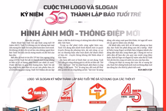 Báo Tuổi Trẻ phát động cuộc thi ý tưởng thiết kế biểu trưng và slogan