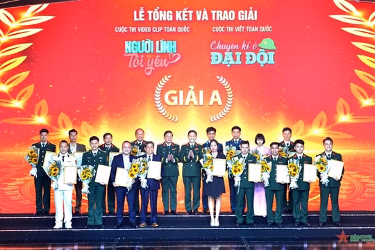 160 tác phẩm đạt giải cuộc thi video và viết về người chiến sĩ Việt Nam