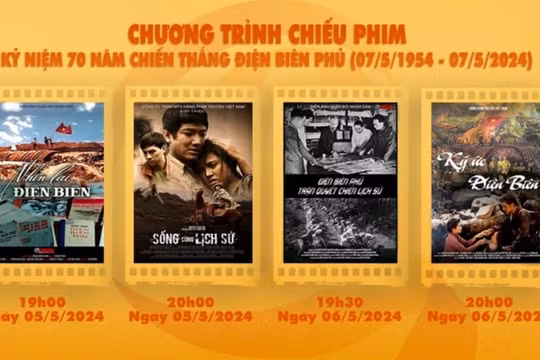 Điện ảnh QĐND tổ chức Tuần phim kỷ niệm 70 năm Chiến thắng Điện Biên Phủ