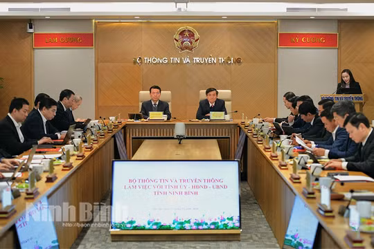 Ninh Bình đã cơ bản hoàn thành các chỉ tiêu, nhiệm vụ về phát triển hạ tầng, nền tảng số