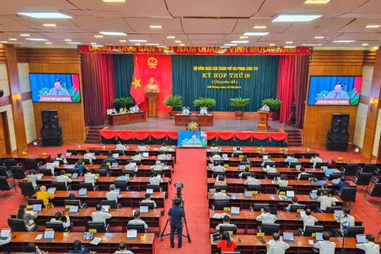 Khai mạc Kỳ họp thứ 19 HĐND TP. Hải Phòng khóa XVI