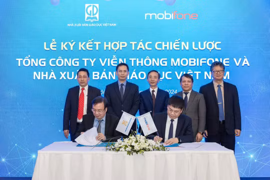 Hợp tác chiến lược giữa MobiFone và Nhà Xuất bản Giáo dục Việt Nam