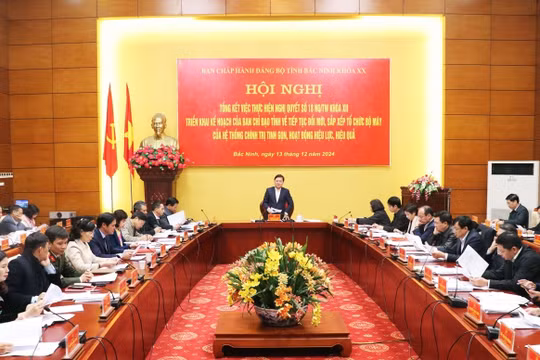 Bắc Ninh giải thể, sáp nhập 293 đầu mối các cơ quan, tổ chức sau 7 năm thực hiện Nghị quyết 18-NQ/TW