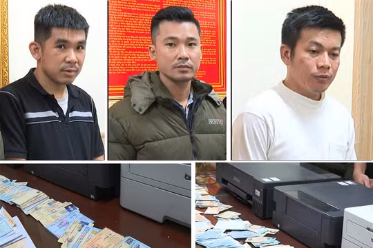 Bắt tạm giam nhóm đối tượng làm giấy tờ giả, thu phí của khách từ 500.000 - 2.000.000 đồng